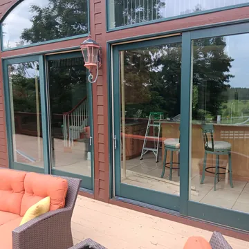 Custom outdoor deck remodel creating an inviting gathering space in Leelanau County, Michigan